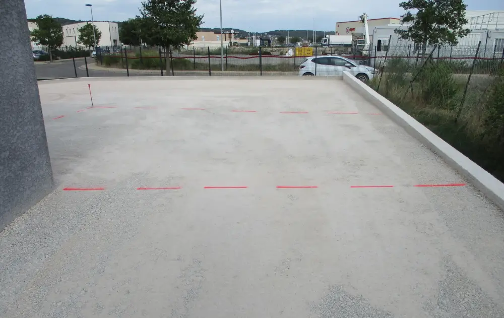 réaménagement de parking